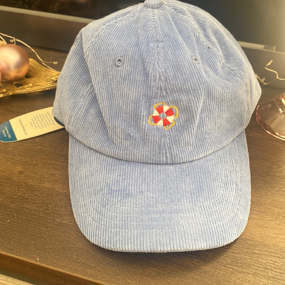 NWT Castaway Nantucket Island Unisex Corduroy Baseball Cap